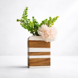 LESENA VAZA - WHITE STRIPES