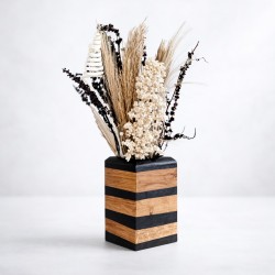 LESENA VAZA - BLACK STRIPES