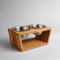 LESENO STOJALO ZA PASJE...